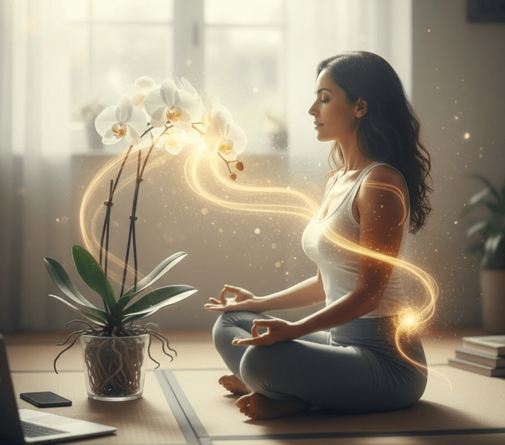 Meditación Orquídea